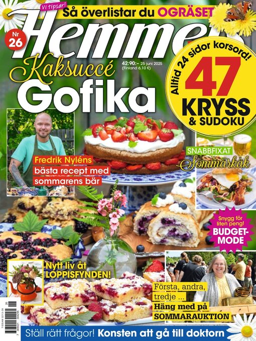 Titeldetails für Hemmets Veckotidning nach Aller Media AB - Verfügbar